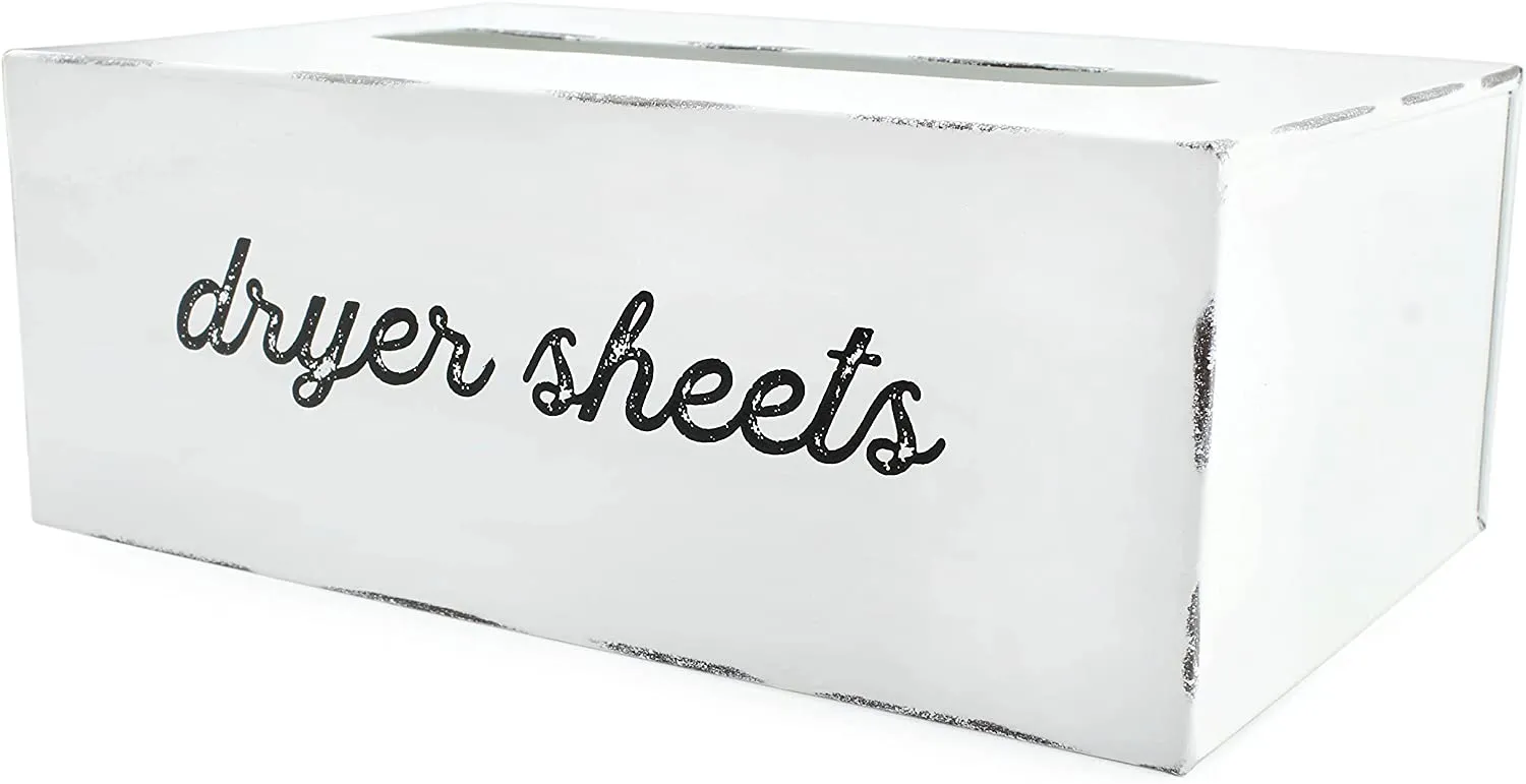 Countertop Dryer Sheet Dispenser (White, Case of 40)