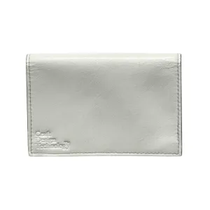CRAFT DESIGN TECHNOLOGY Leather Business Card Case - White