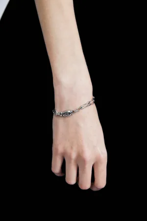 Crystal Chain Toggle Bracelet Bracelet