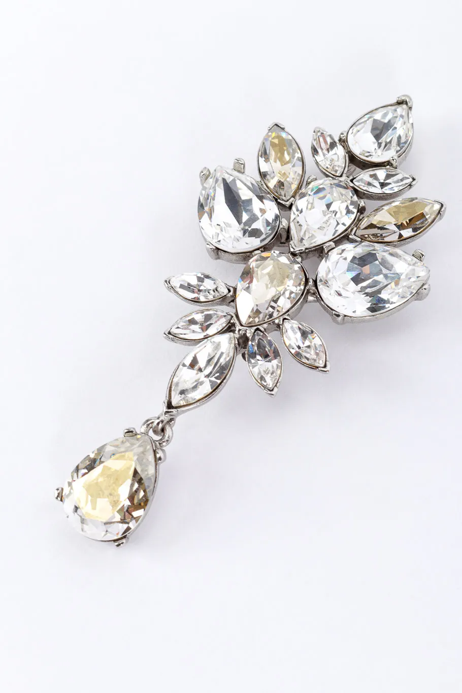 Crystal Cluster Brooch
