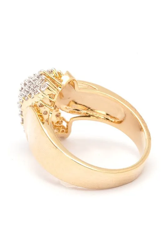 Crystal Iconic Ring