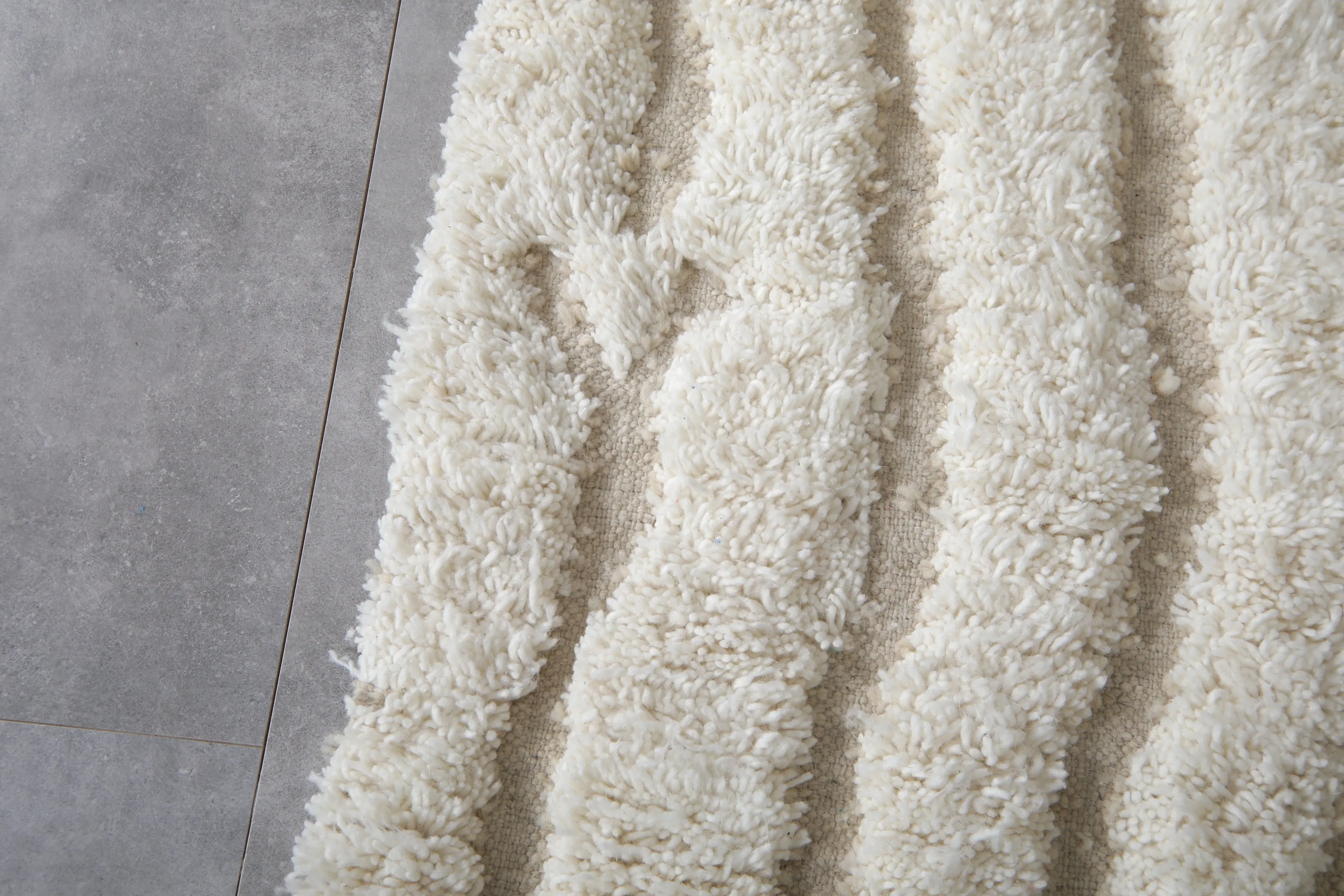 Custom beni ourain rug rug - Contemporary rug - Handmade rug