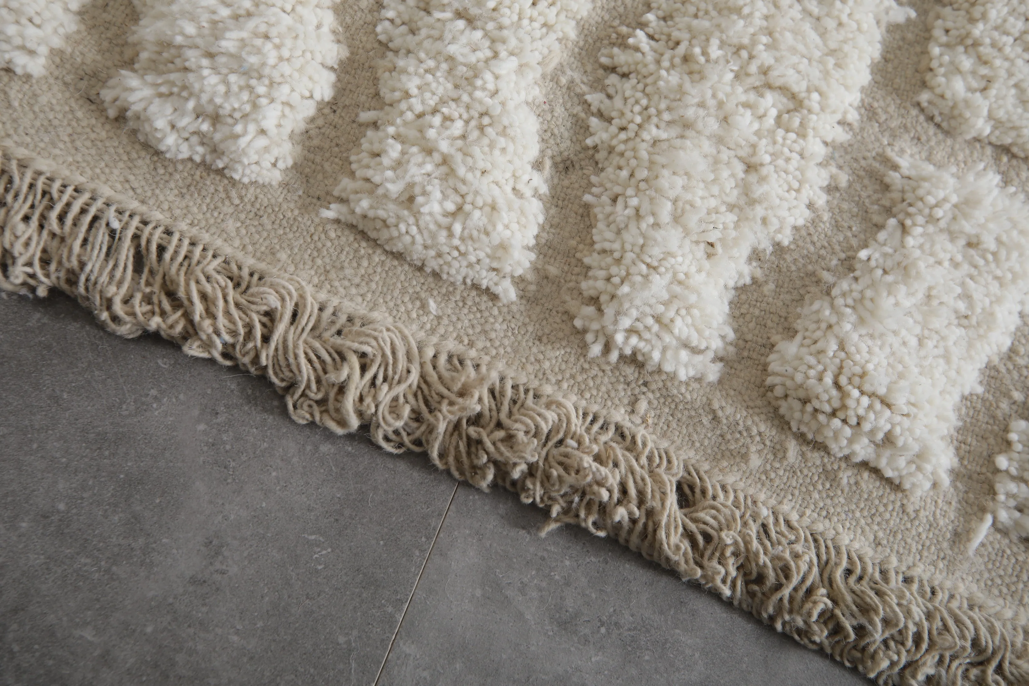 Custom beni ourain rug rug - Contemporary rug - Handmade rug