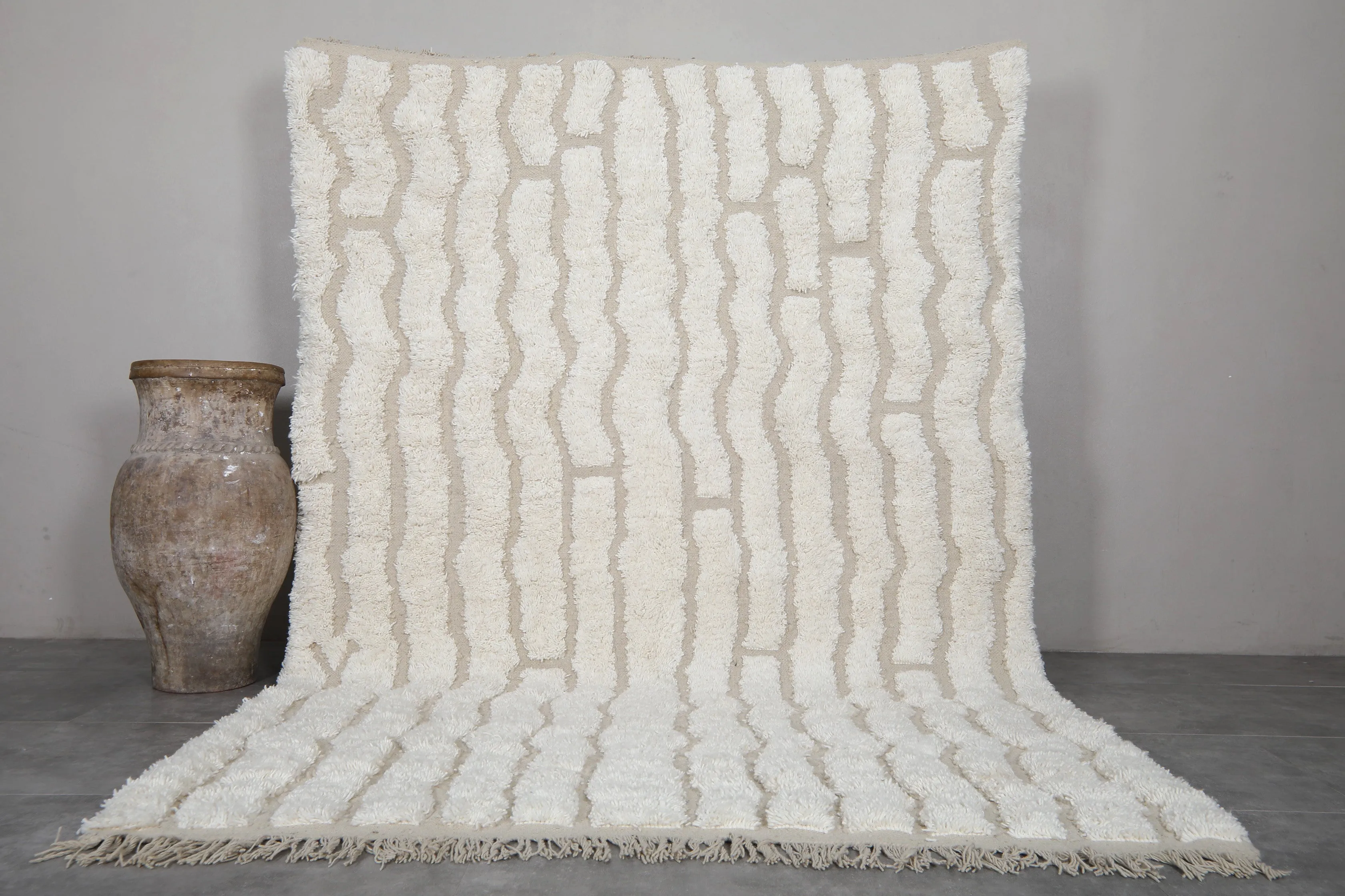 Custom beni ourain rug rug - Contemporary rug - Handmade rug