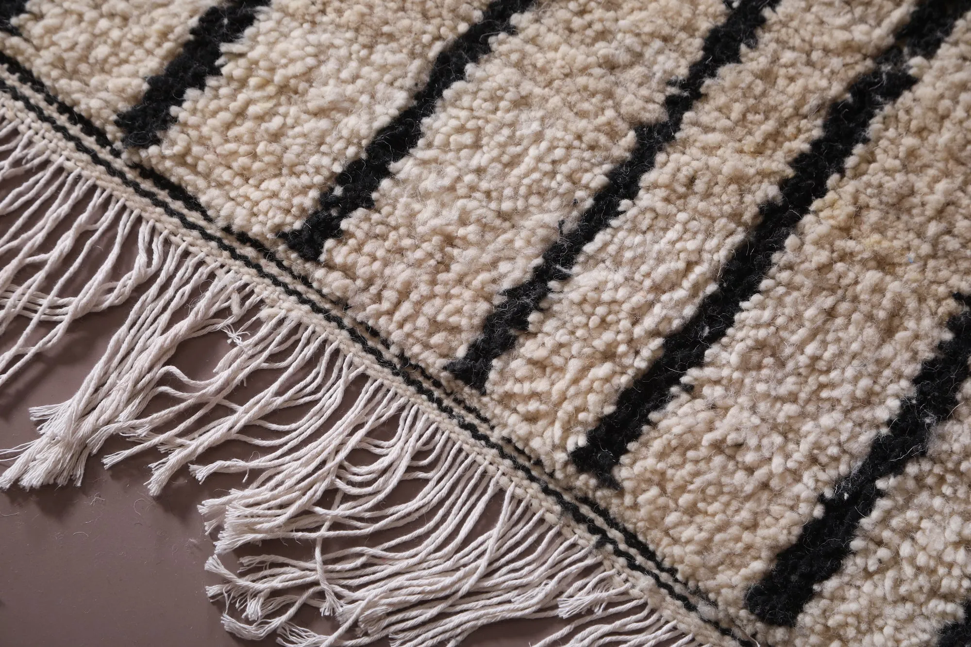 Custom Moroccan rug - Beni ourain rug Handmade - Wool rug