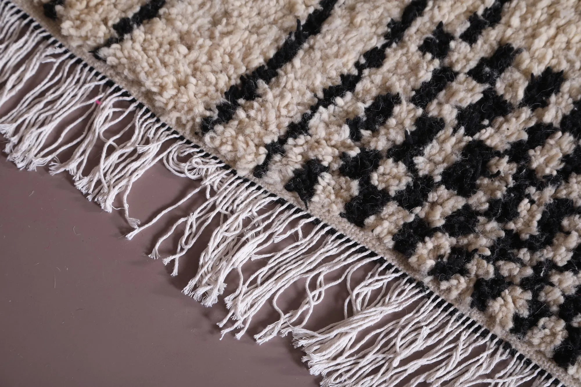 Custom Moroccan rug - Beni ourain rug Handmade - Wool rug