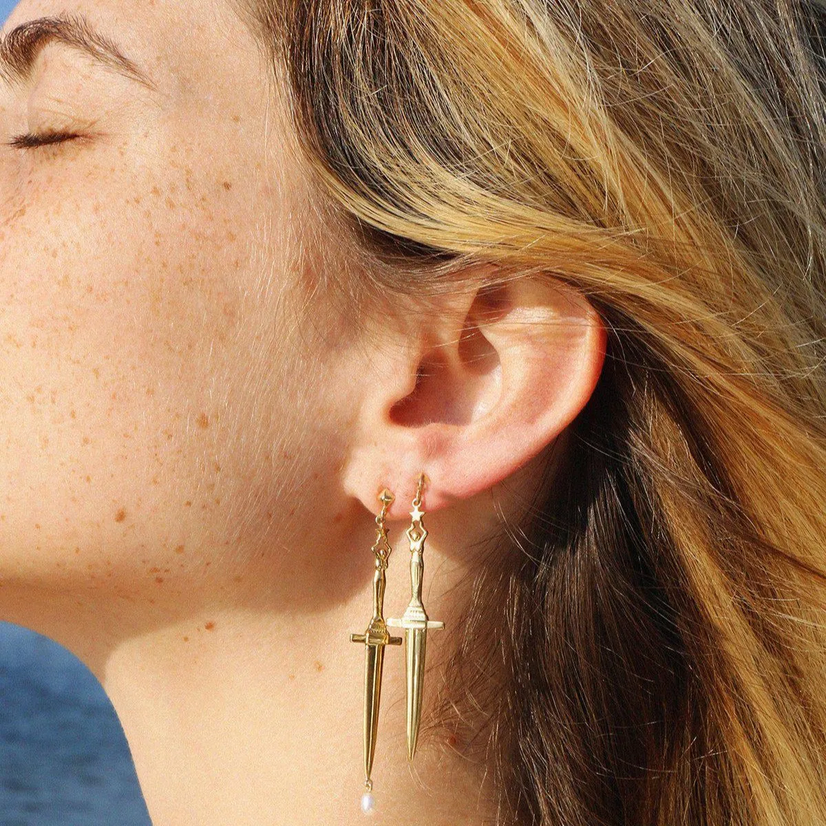Dagger Earrings