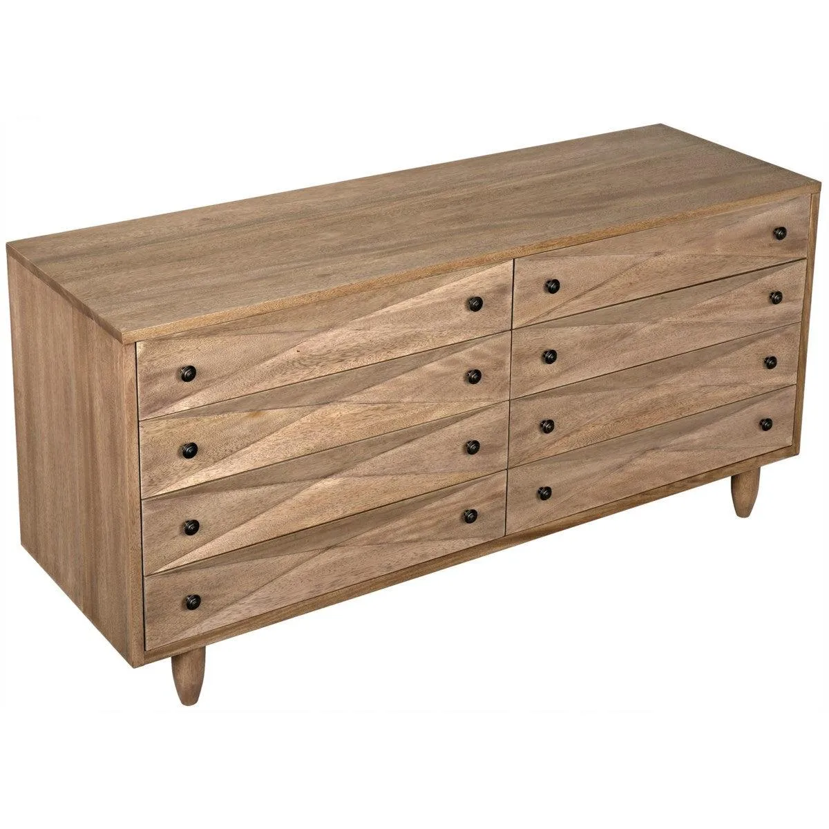 Diamond Double Chest, Washed Walnut