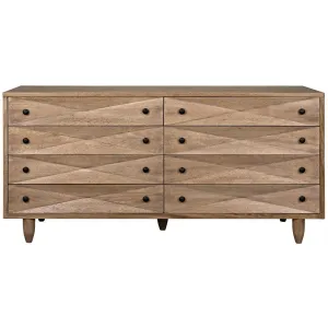 Diamond Double Chest, Washed Walnut