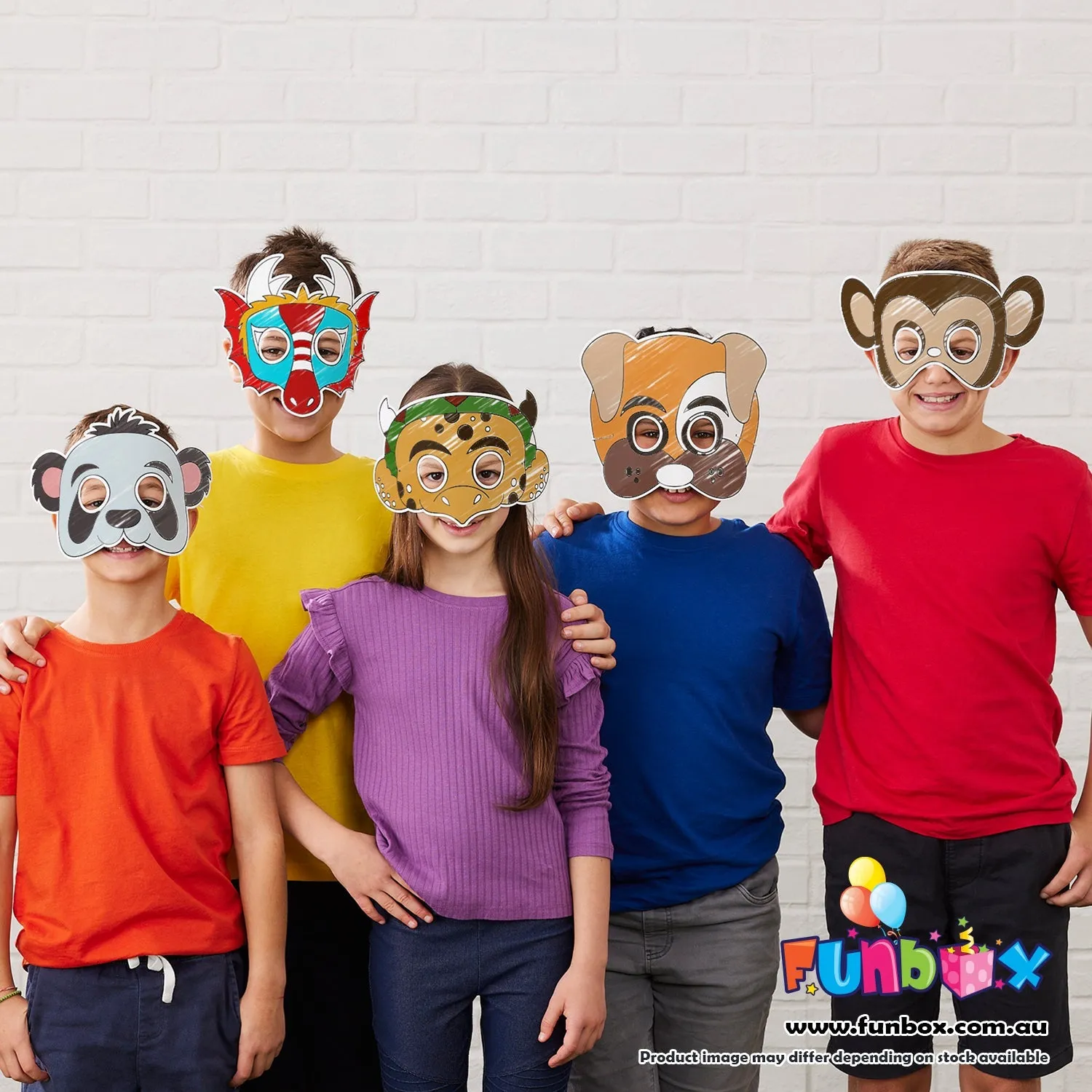 Dragon Colour-In Mask