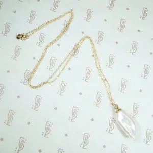 Elegant & Organic Baroque Pearl Pendant