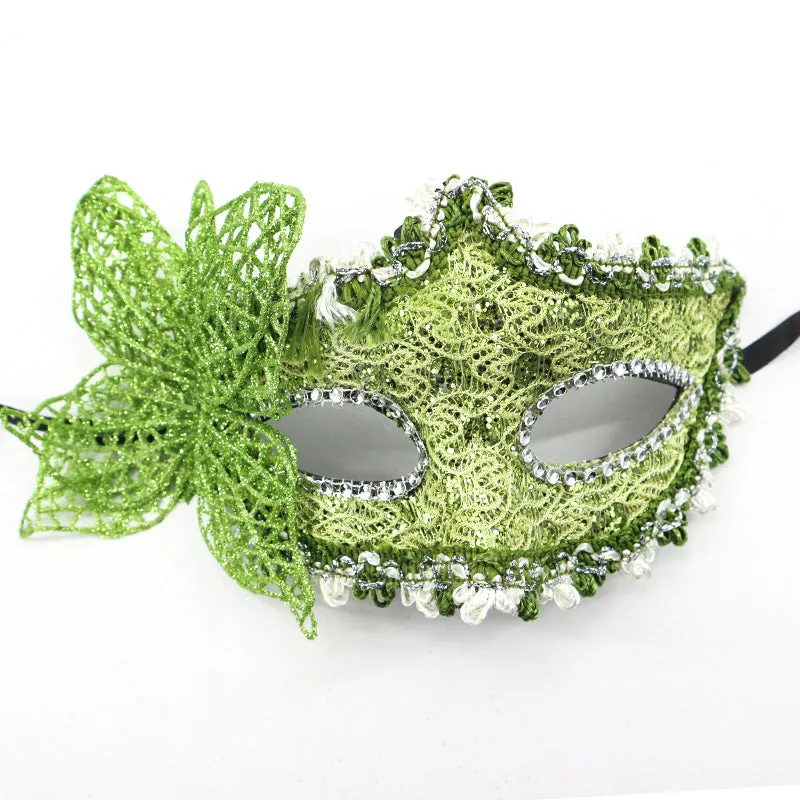 Elegant Black Butterfly Lace Masquerade Eye Mask