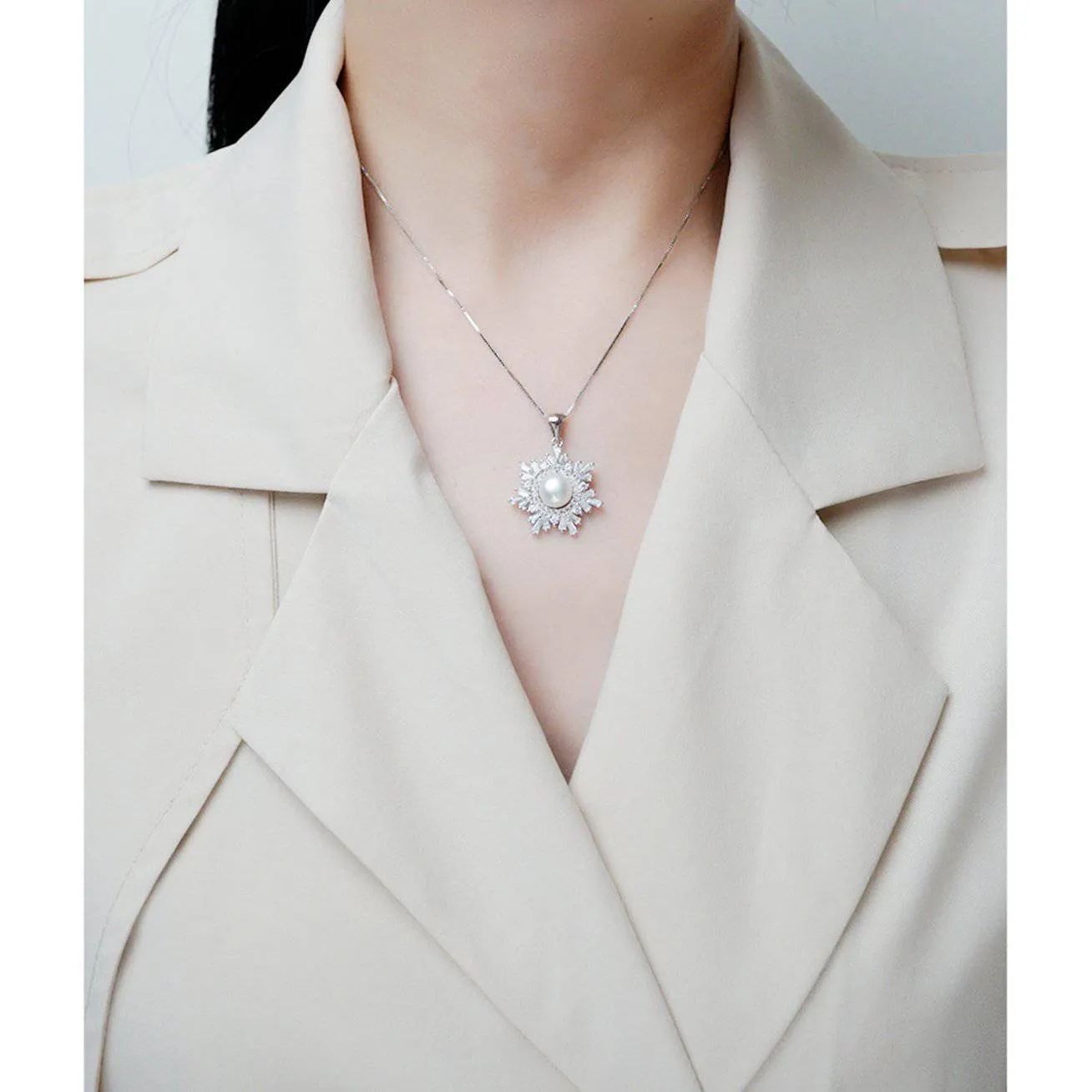 Elegant Freshwater Pearl Necklace WN00044