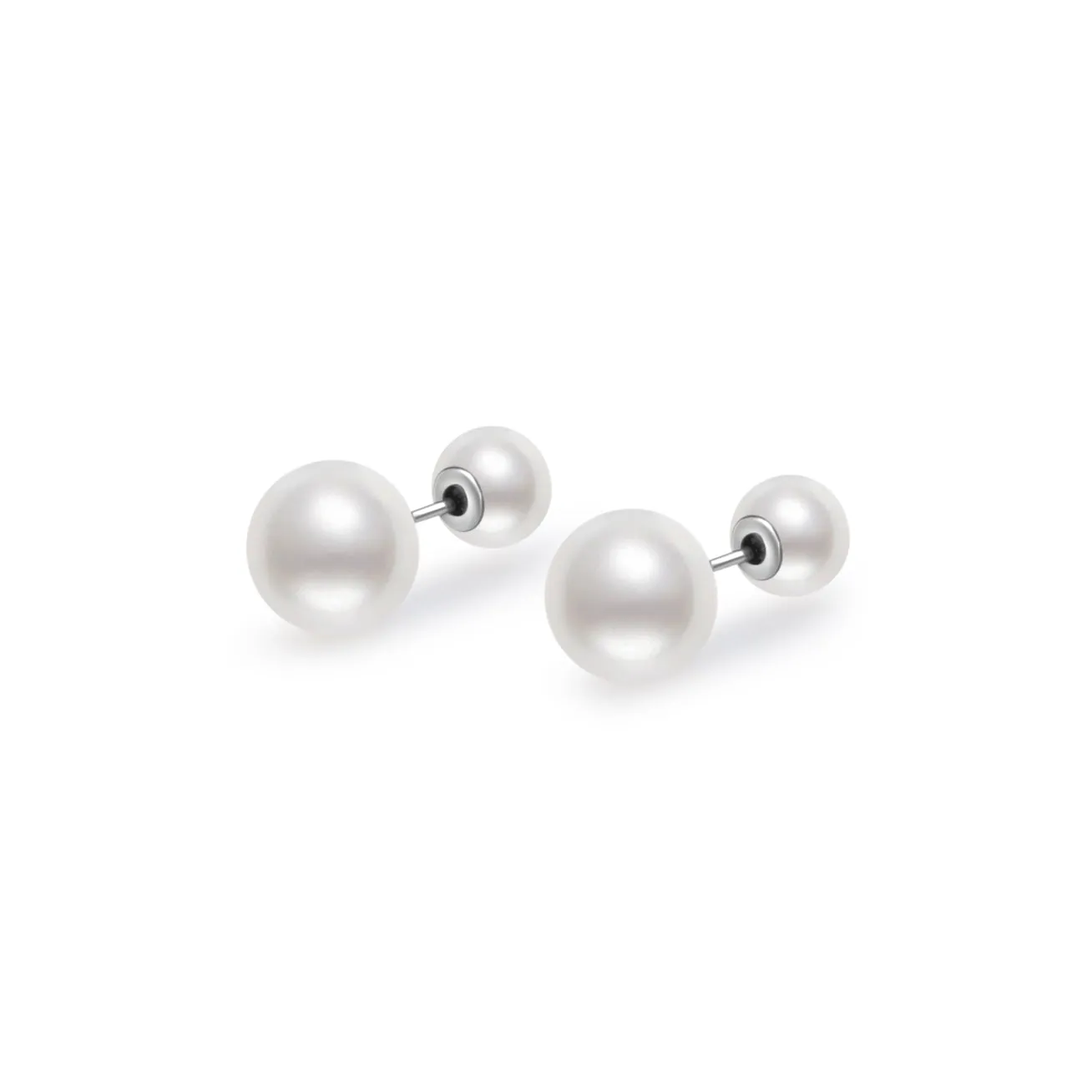 Elegant Freshwater Pearl Stud Earrings WE00127