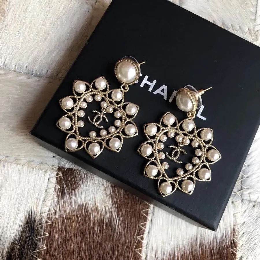 Elegant Pearl Earrings