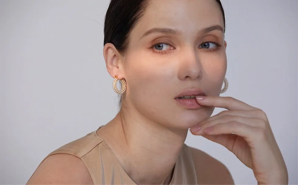 Emma Pearl Hoops