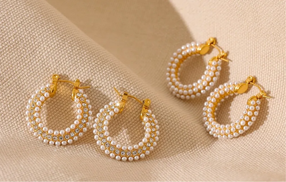 Emma Pearl Hoops
