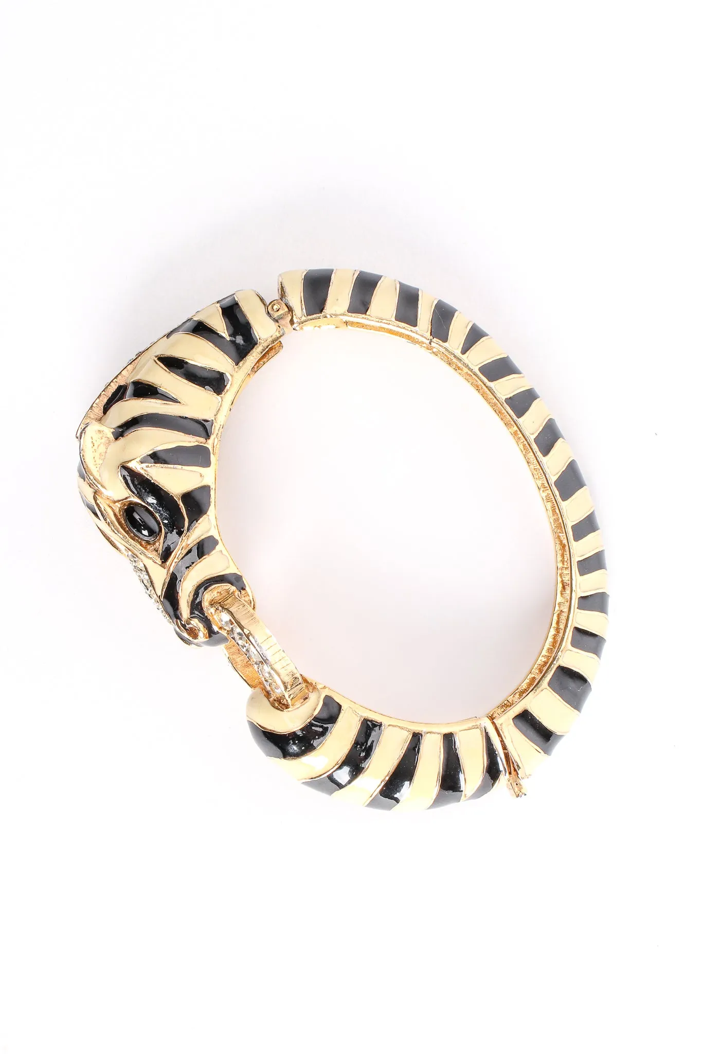 Enamel Stripe Zebra Bracelet