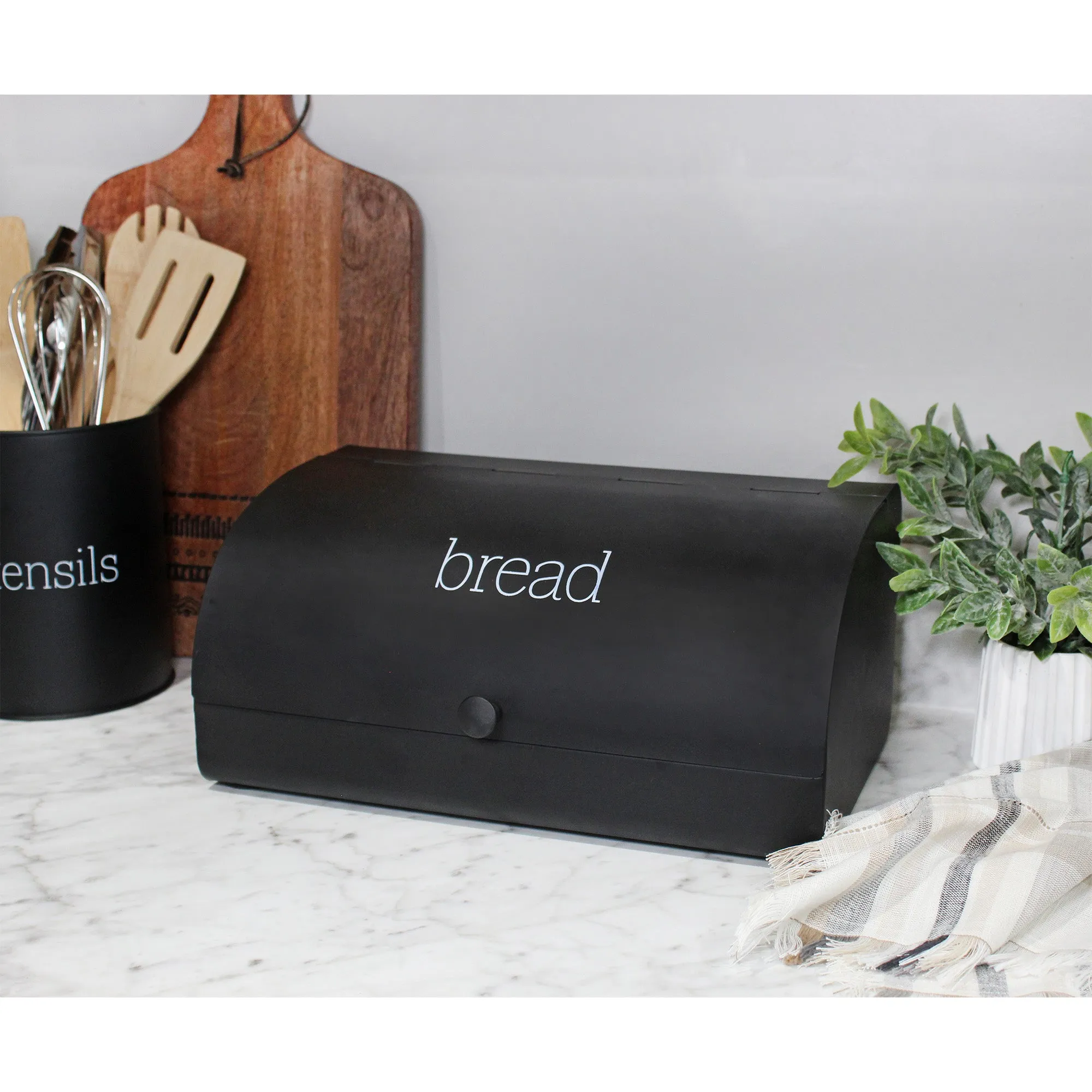 Enamelware Bread Box