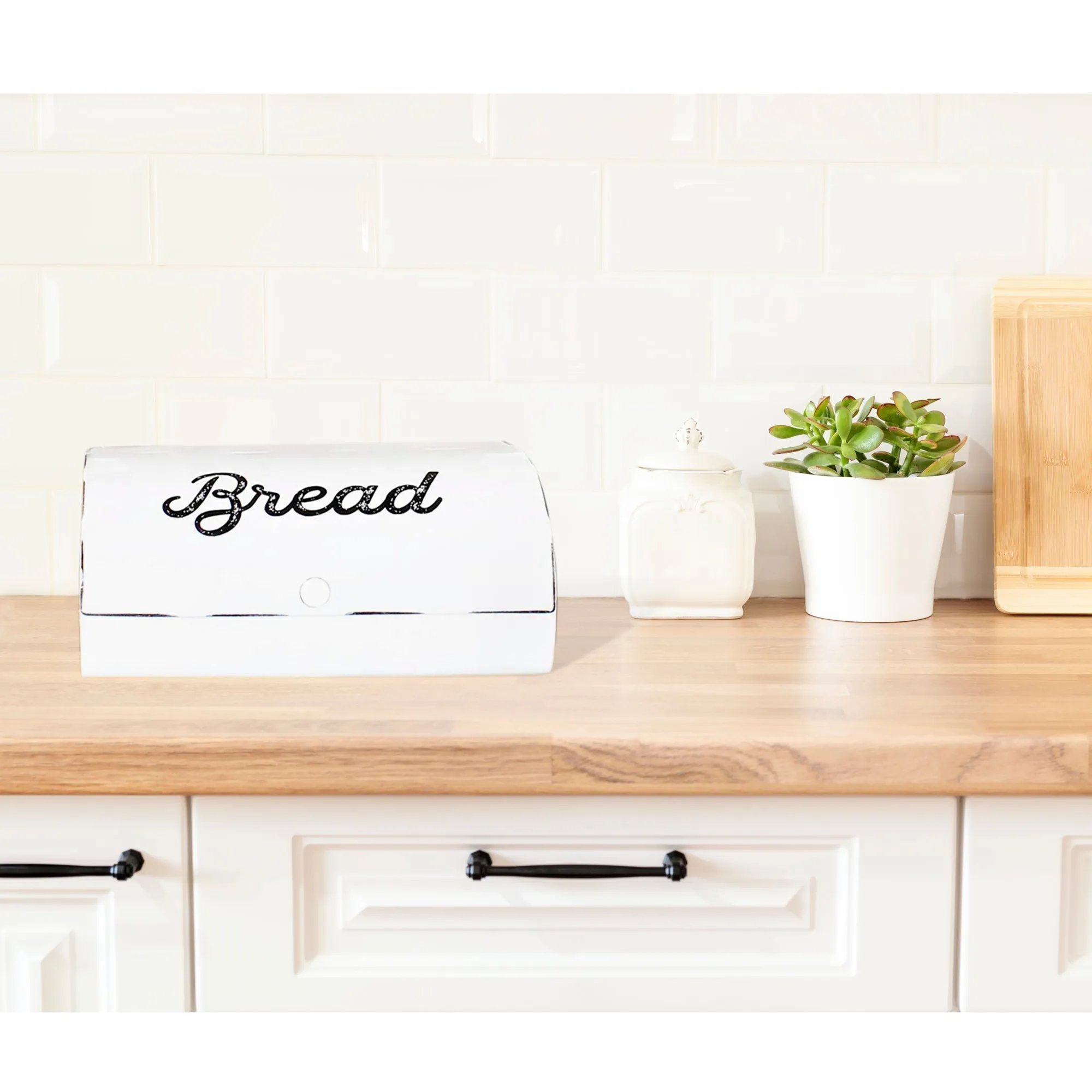 Enamelware Bread Box