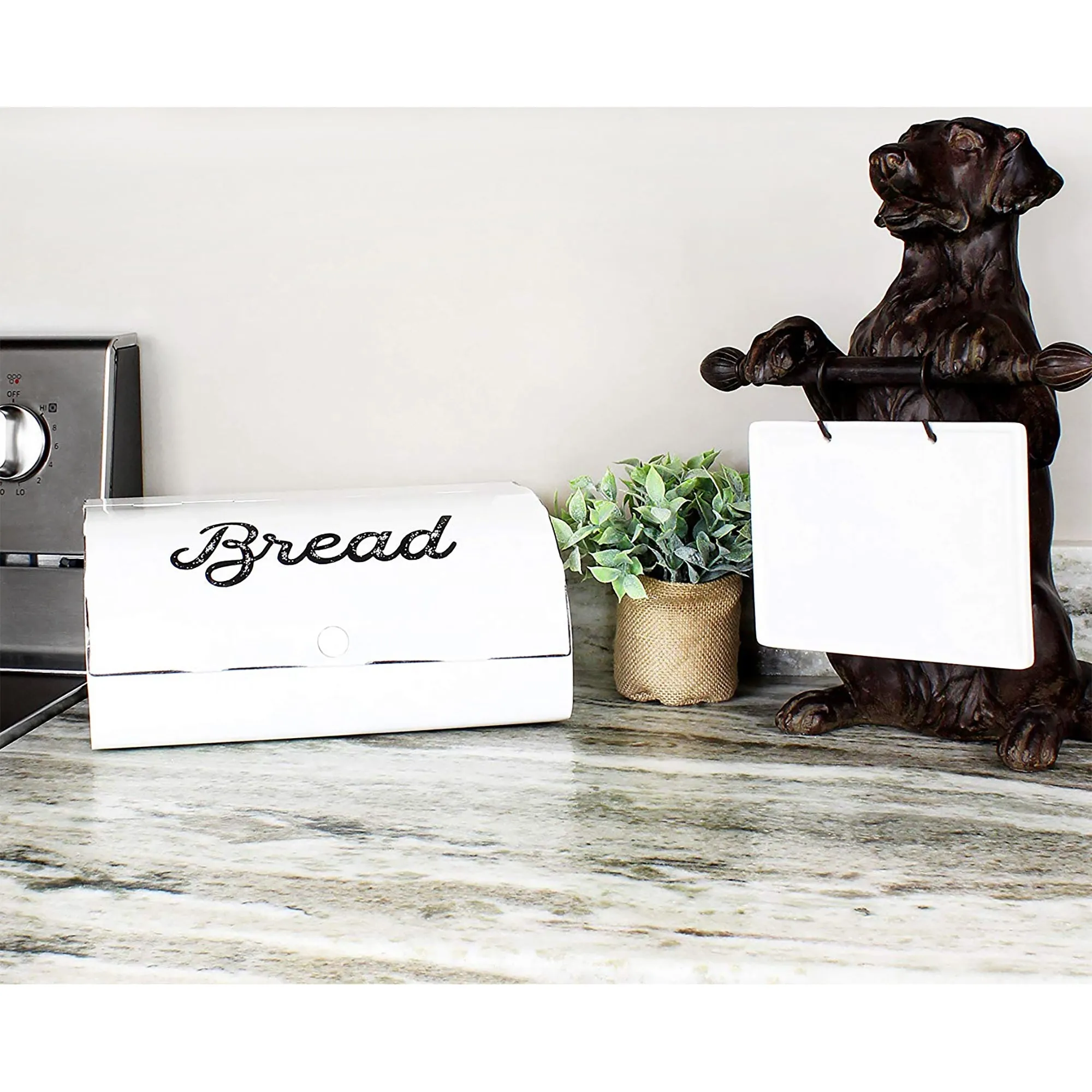 Enamelware Bread Box