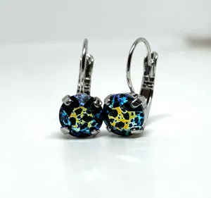 Essential Earring - Oil Slick Leopard Speckled