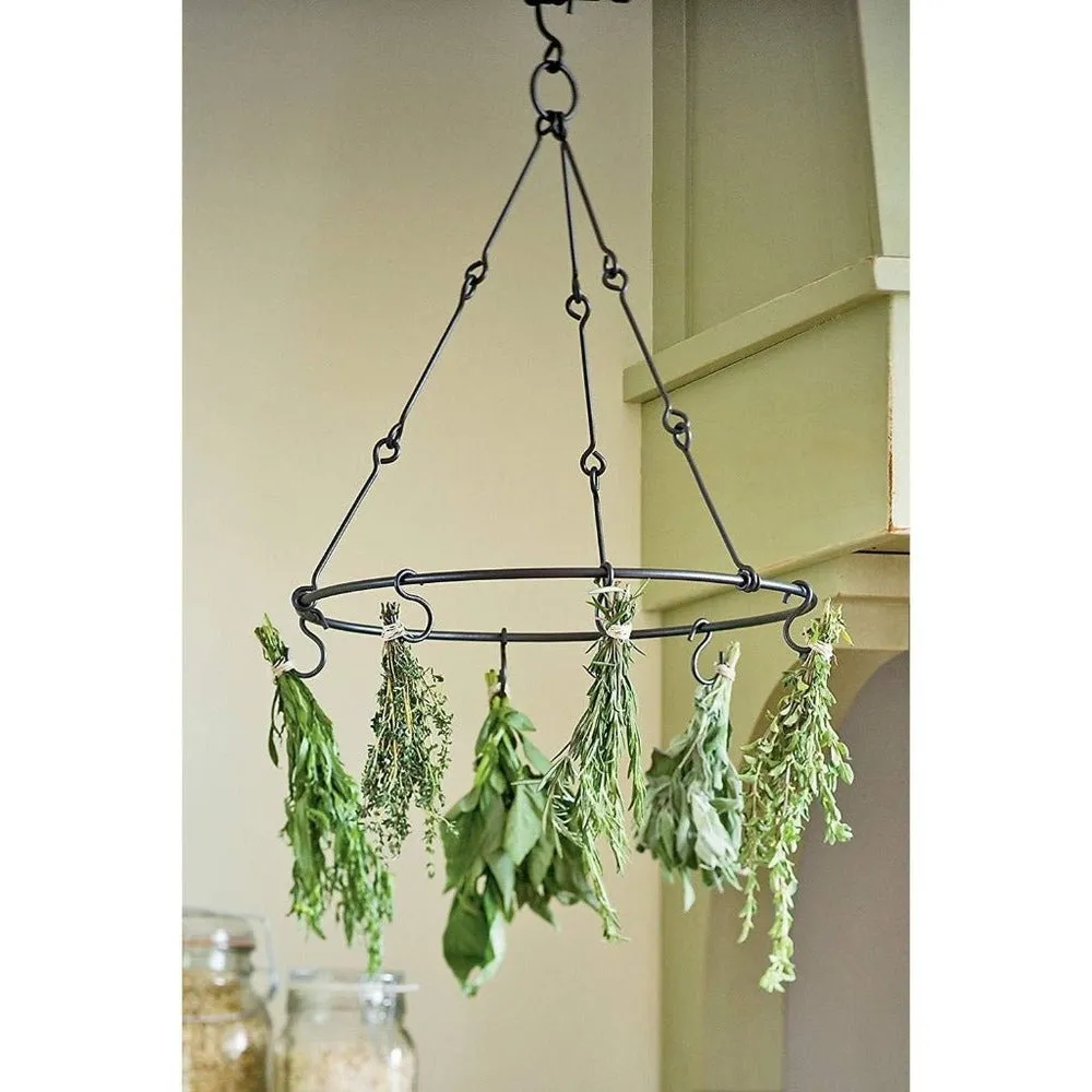 Forged Metal Herb Dryer