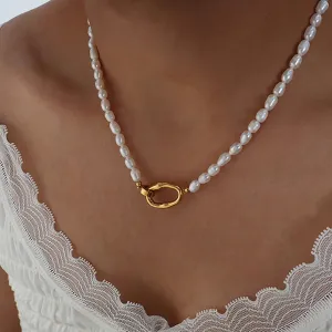 Freshwater Pearl Necklace & Bracelet