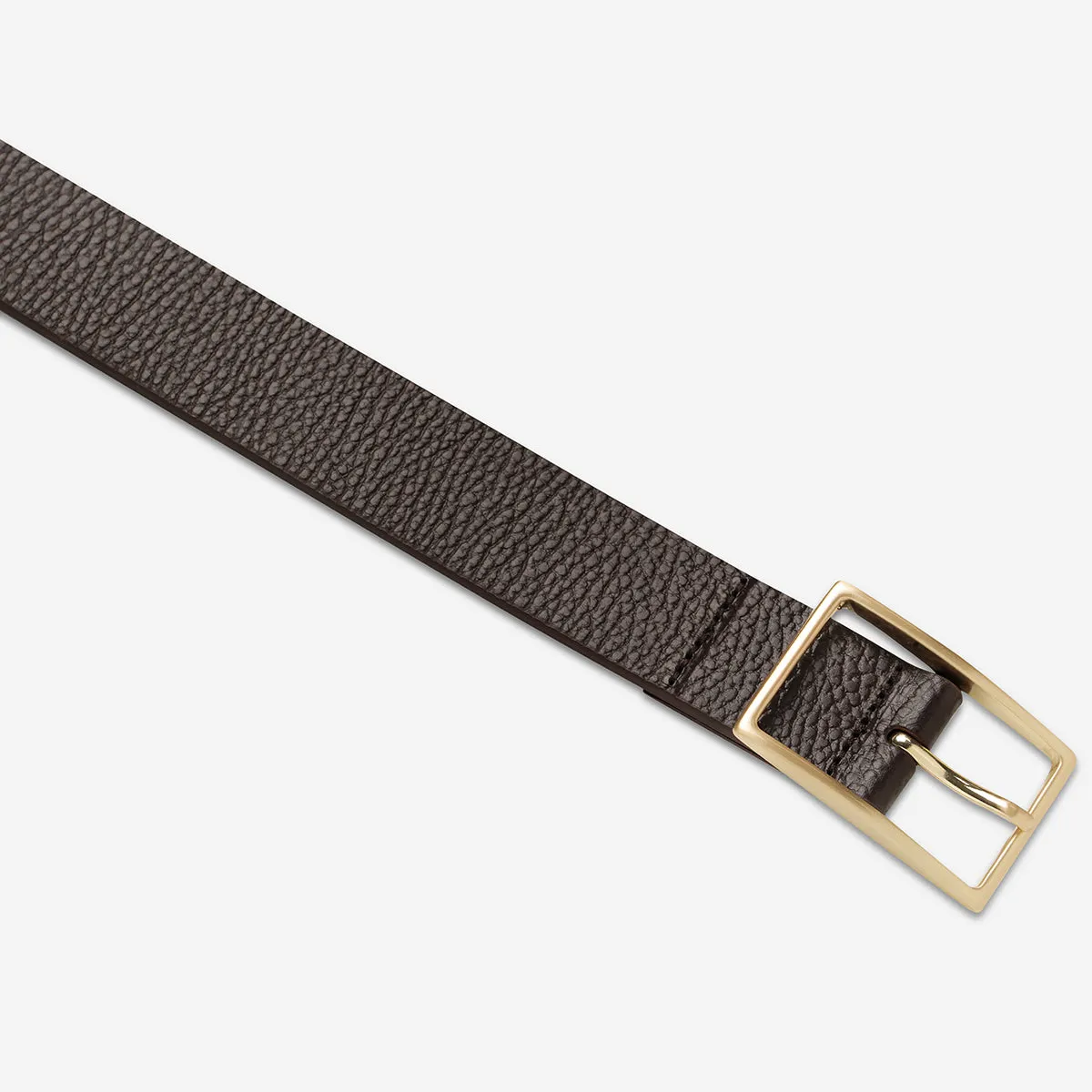 Getting Real Belt - Choc/Gold