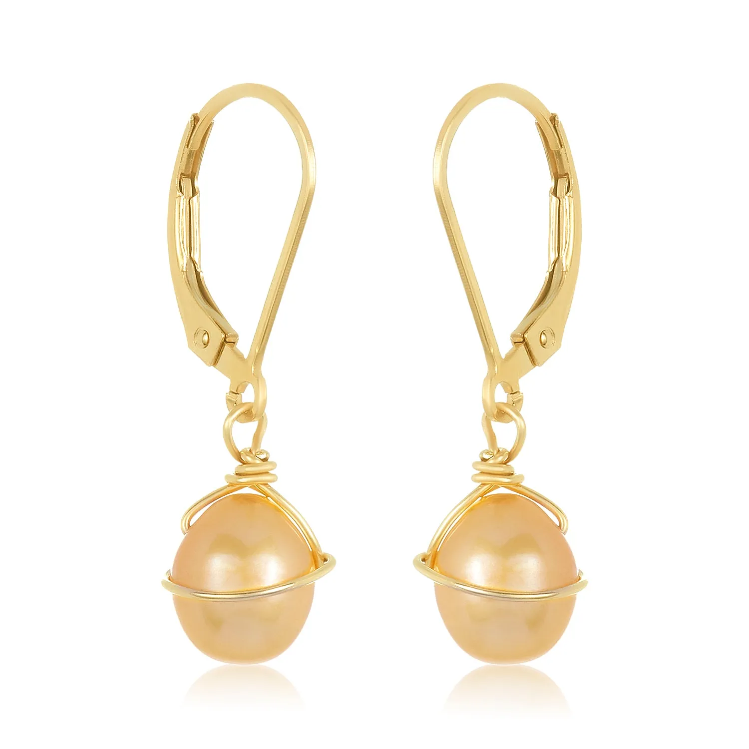 Golden Egg Earrings