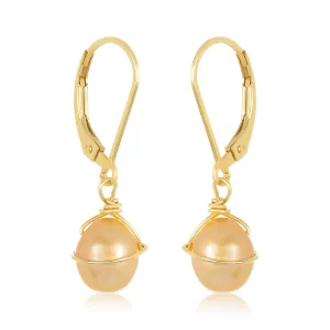 Golden Egg Earrings