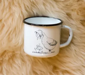 Goose Enamel Child's Mug