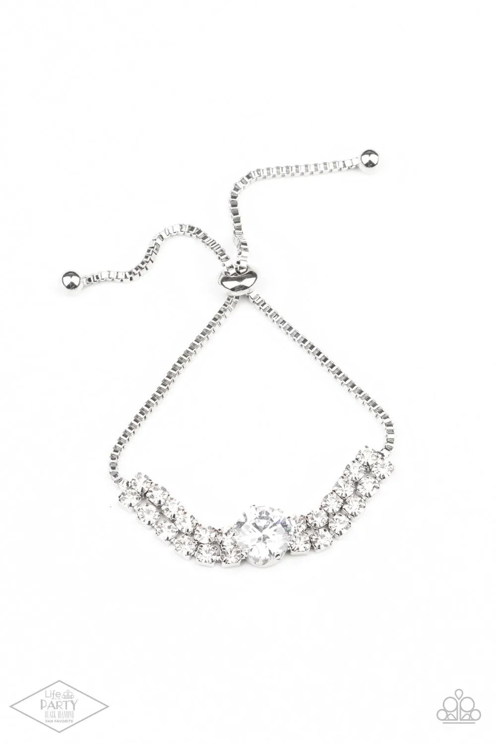 Gorgeously Glitzy - White