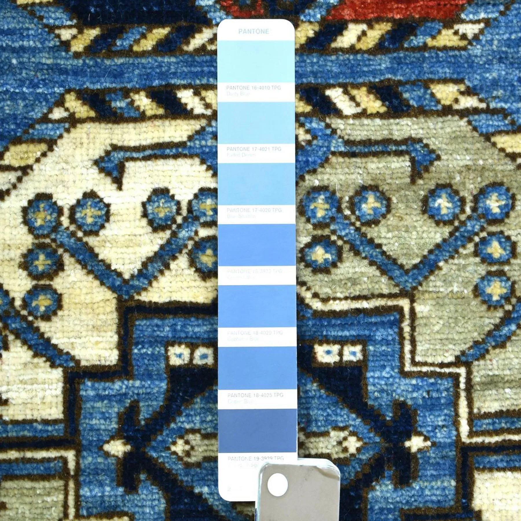 Hand-Knotted Ersari Tribal Design Handmade Wool Traditional Rug (Size 2.9 X 12.2) Cwral-9849