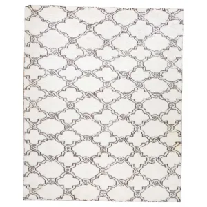 Hand-Knotted New Contemporary Design Wool Rug (Size 5.5 X 6.10) Brral-2319