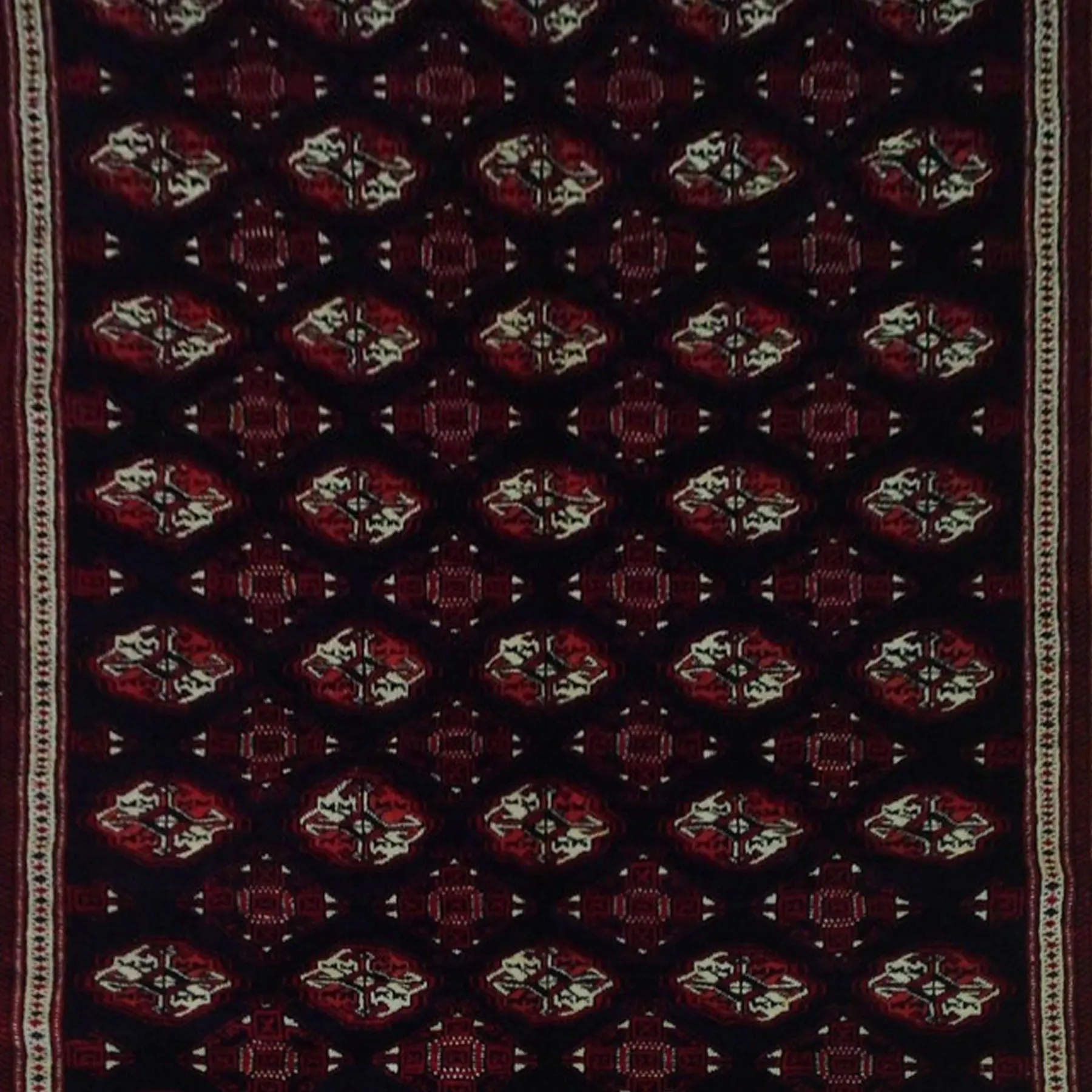 Hand-Knotted Turkmen Persian Yamut Wool Rug (Size 4.7 X 7.5) Brral-2223