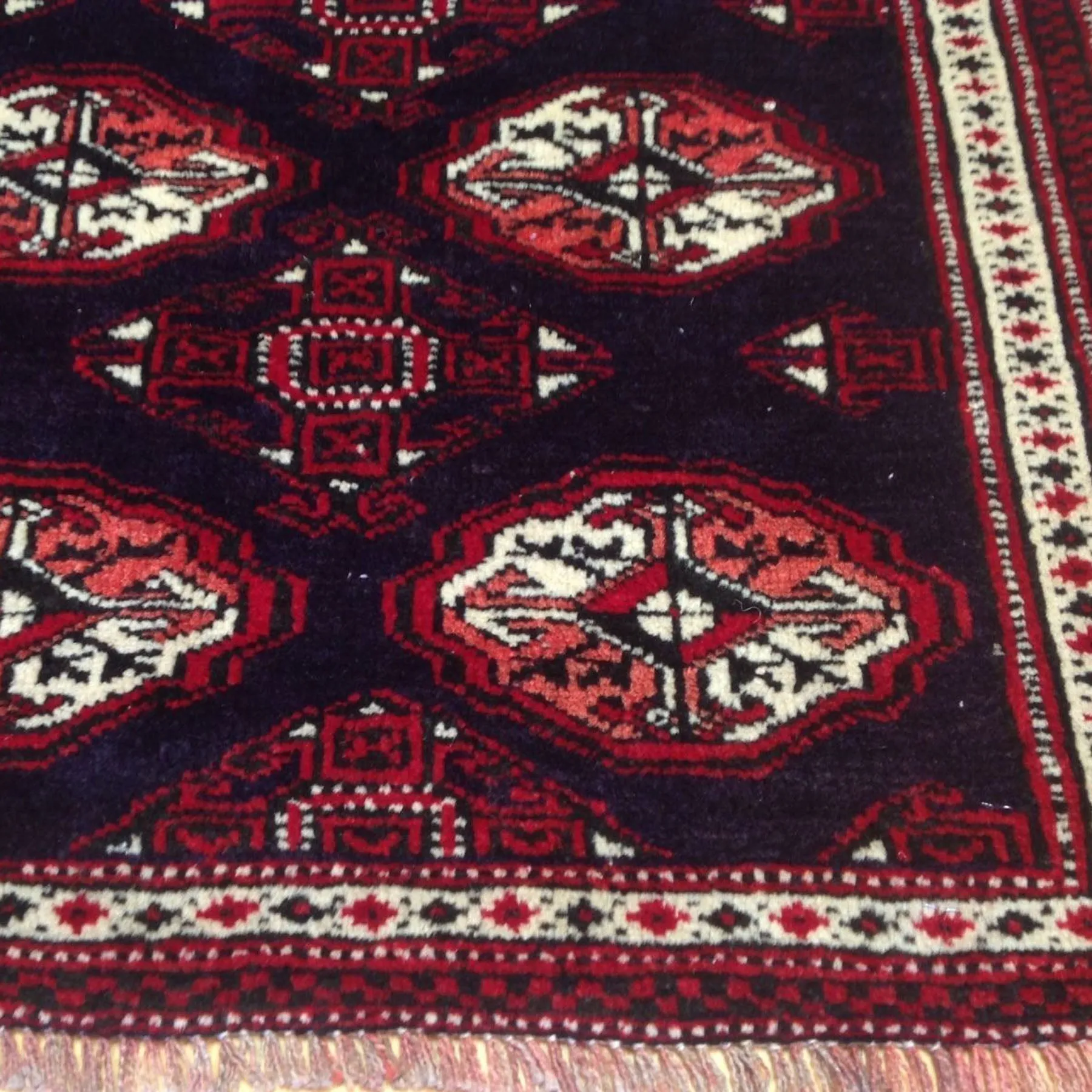 Hand-Knotted Turkmen Persian Yamut Wool Rug (Size 4.7 X 7.5) Brral-2223
