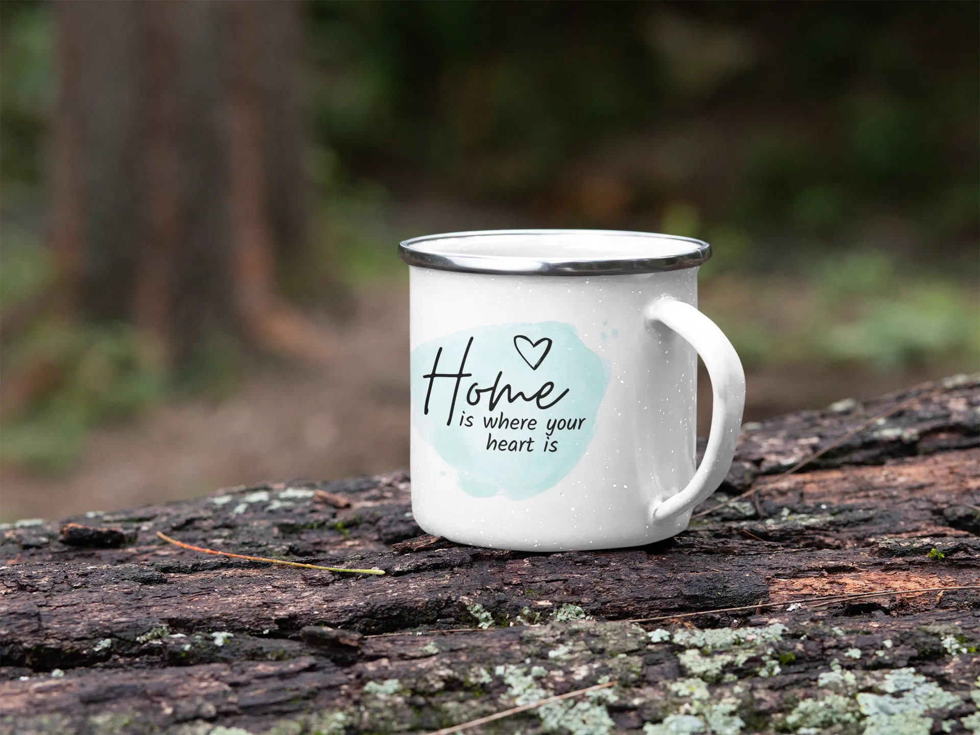 Home Is where Your Heart is, Camper Mug