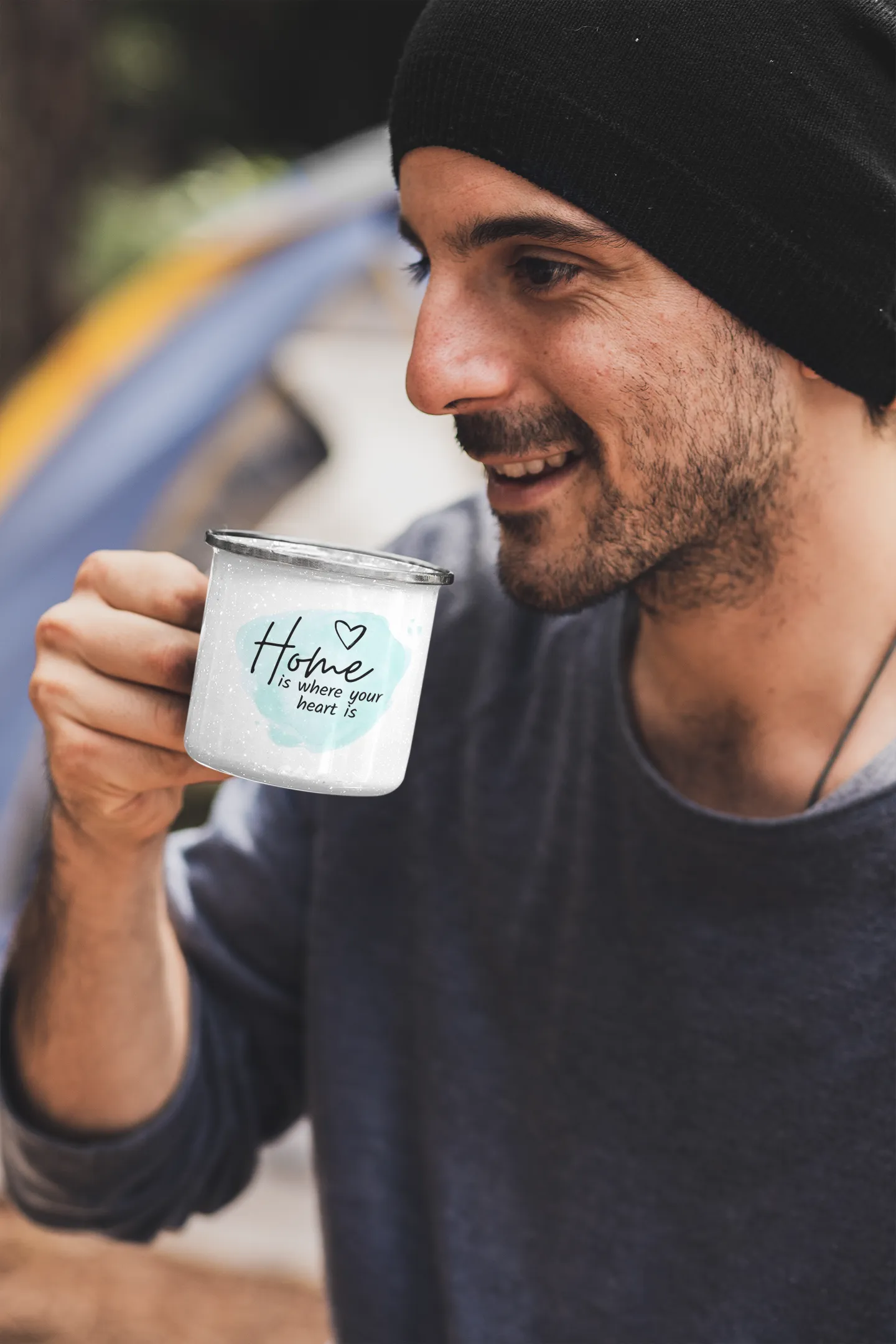 Home Is where Your Heart is, Camper Mug