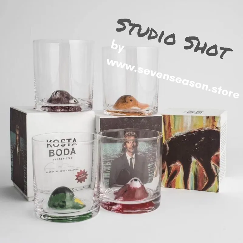 Kosta Boda x Ernst Billgren New Friends Duck Tumbler