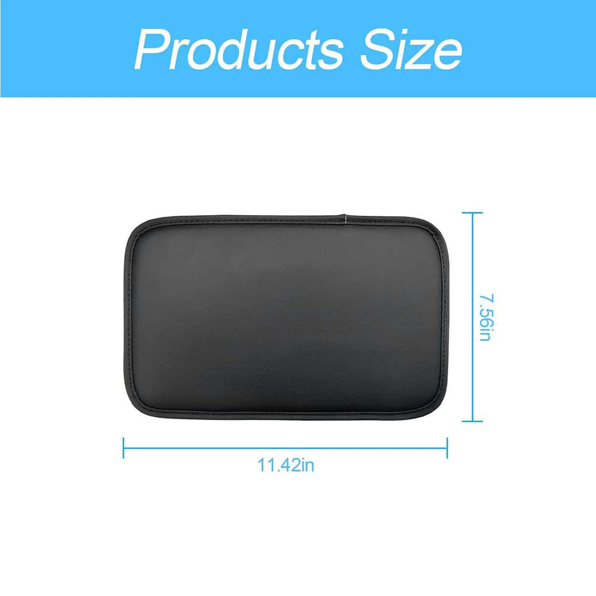 Leather Center Console Cushion Pad, Custom Fit For Your Cars, Waterproof Armrest Seat Box Cover Fit, Car Interior Protection Accessories, Car Accessories CH13991