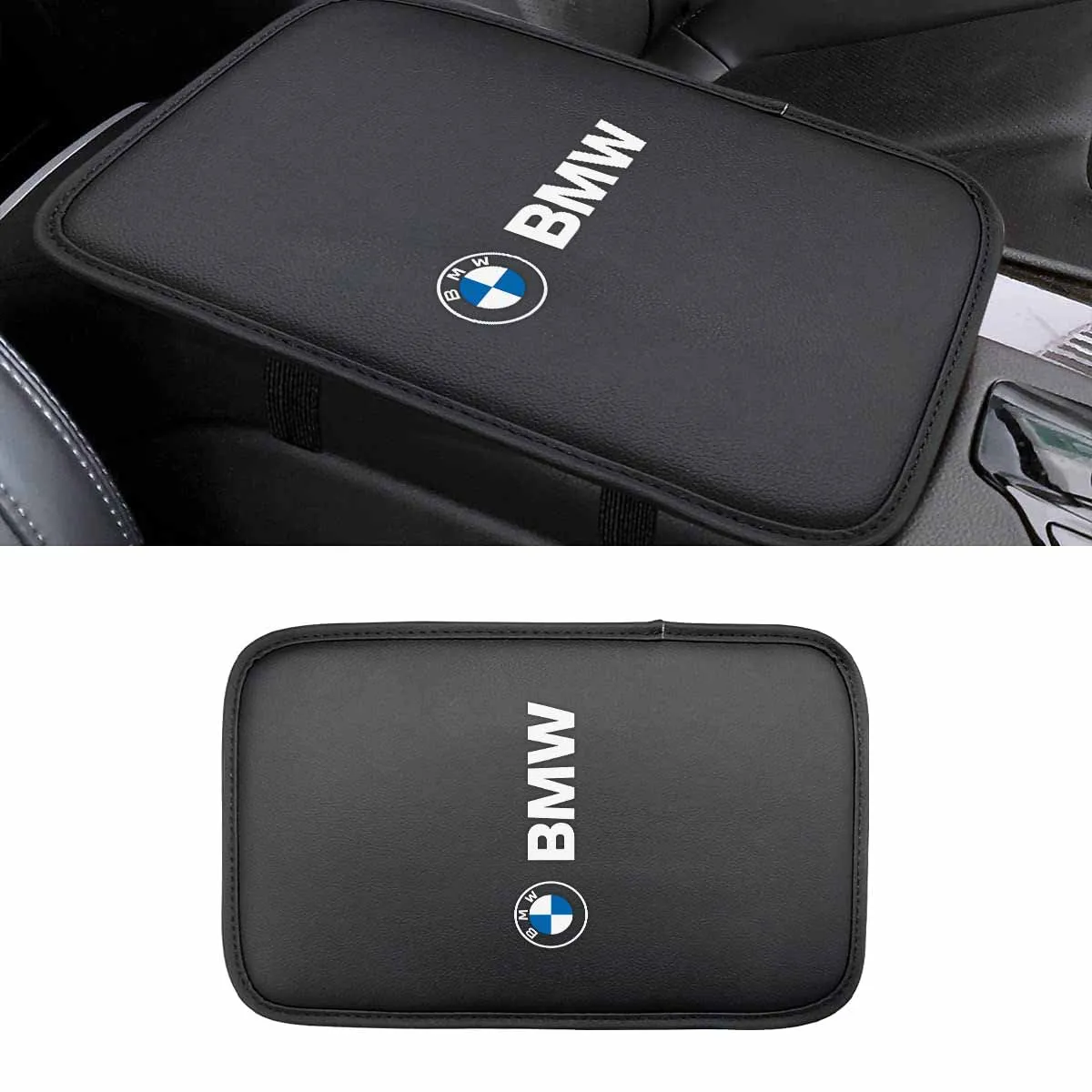 Leather Center Console Cushion Pad, Custom Fit For Your Cars, Waterproof Armrest Seat Box Cover Fit, Car Interior Protection Accessories, Car Accessories KX13991