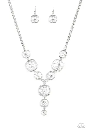 Legendary Luster White Necklace Paparazzi