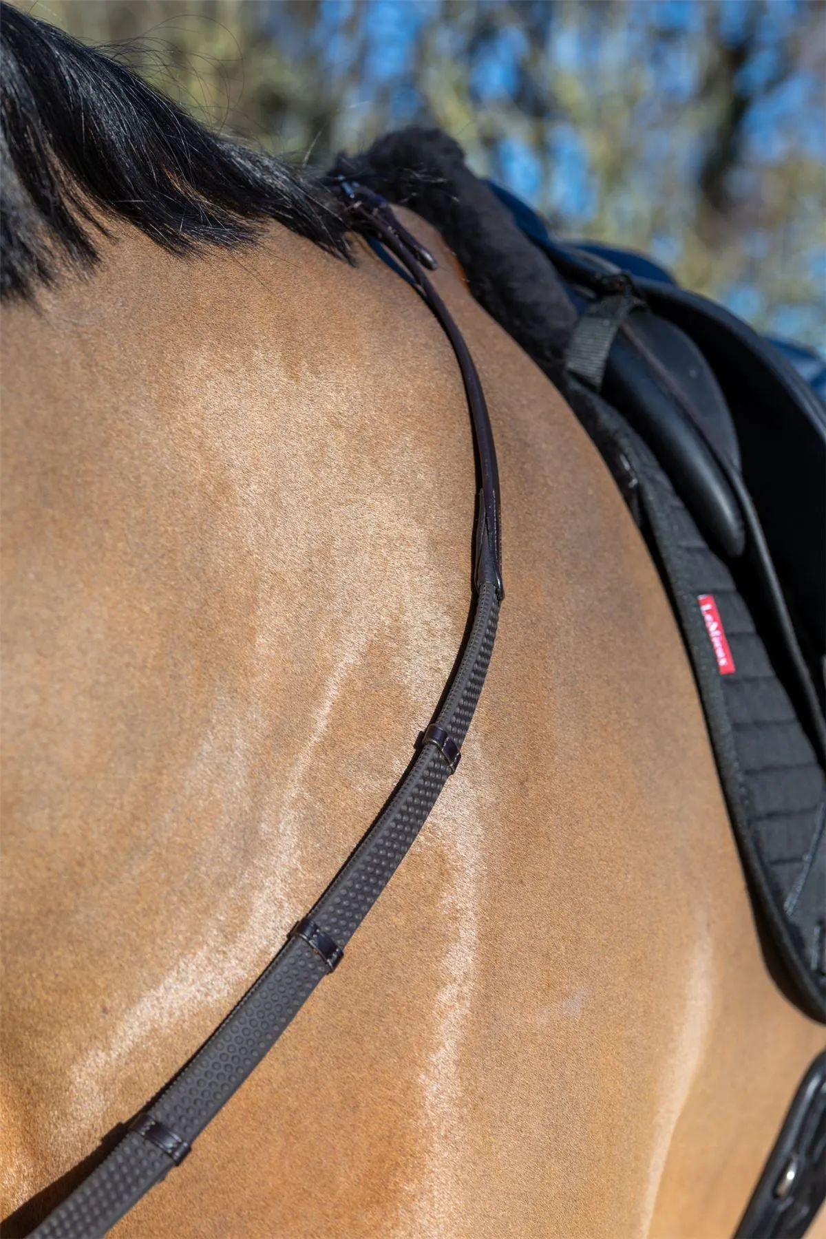 LeMieux Soft Rubber Reins with Stoppers