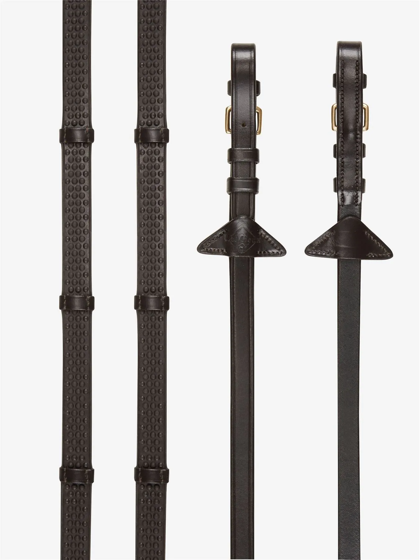 LeMieux Soft Rubber Reins with Stoppers