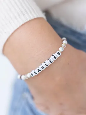 Little Words Project Fearless Amethyst Bracelet