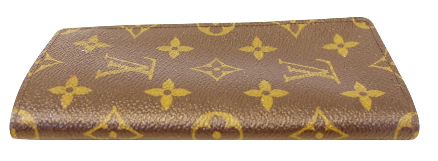 LOUIS VUITTON Monogram Canvas Etui Lunette Simple Eyeglass Case