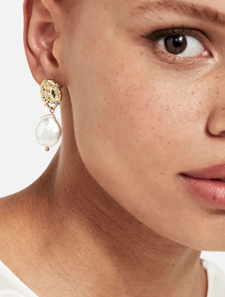 Lucille Earrings - Gold