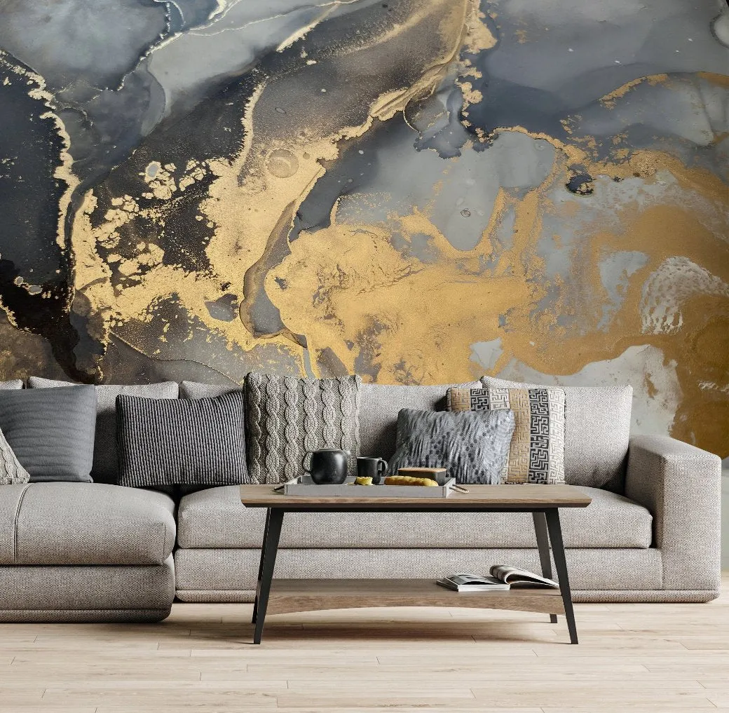 Luminous Marble Wallpaper Mural