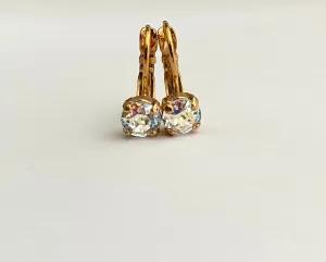 Mini Essential Earring - Iridescent Patina in Gold